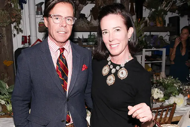 Andy and Kate Spade in June 2014